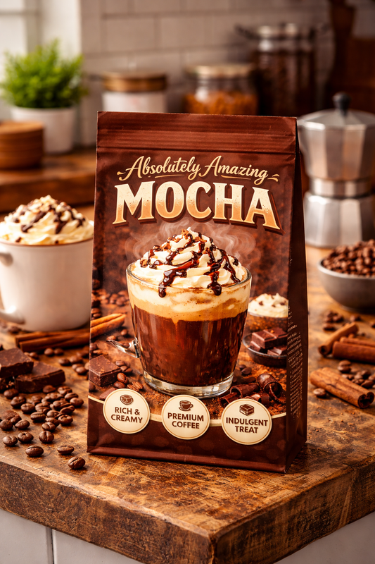 Absolutely Amazing Coffee : Mocha Premium Blend -standard - 12oz